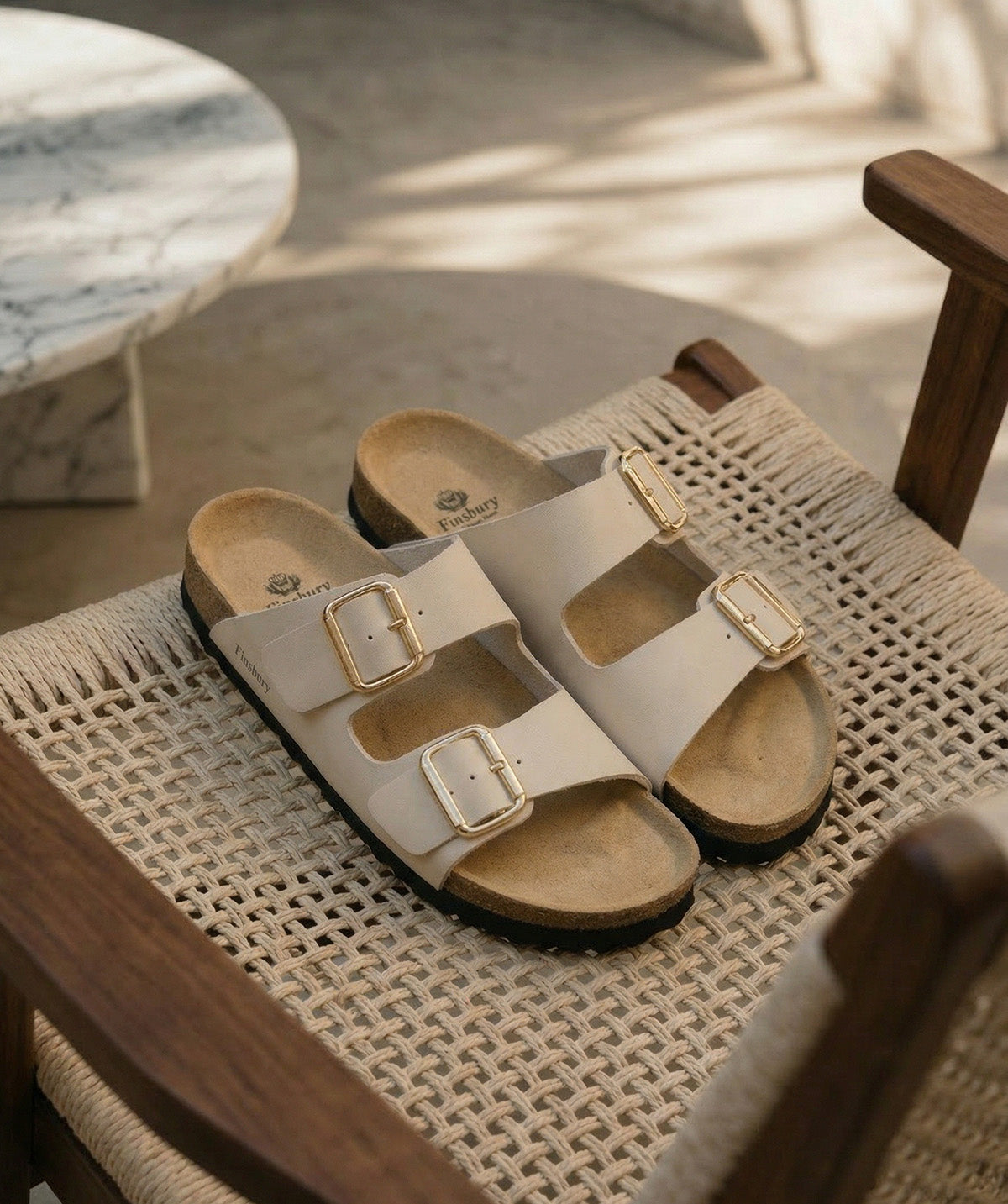 Aurélie Beige Sandals