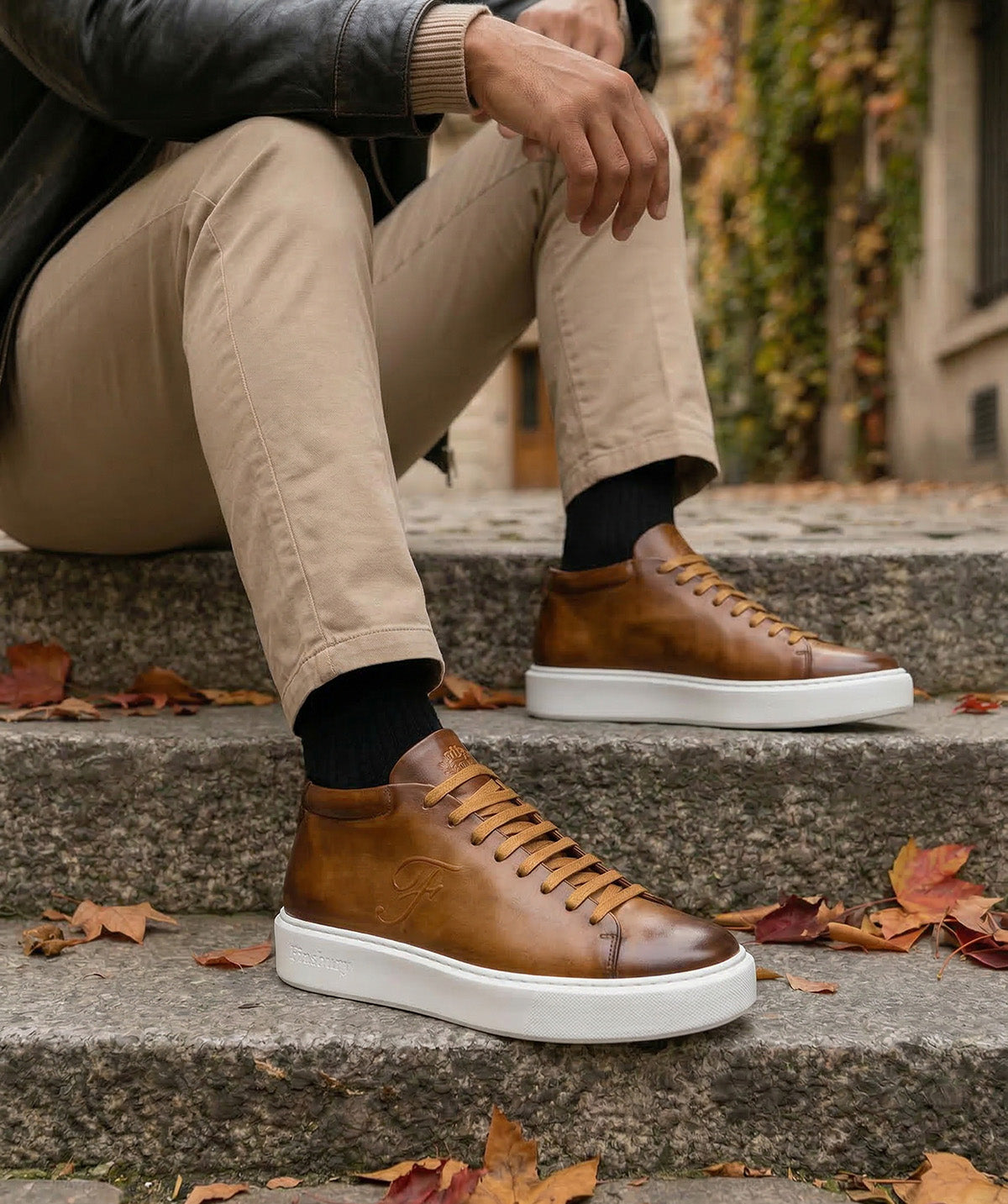 Sneakers Montante MODENA Gold