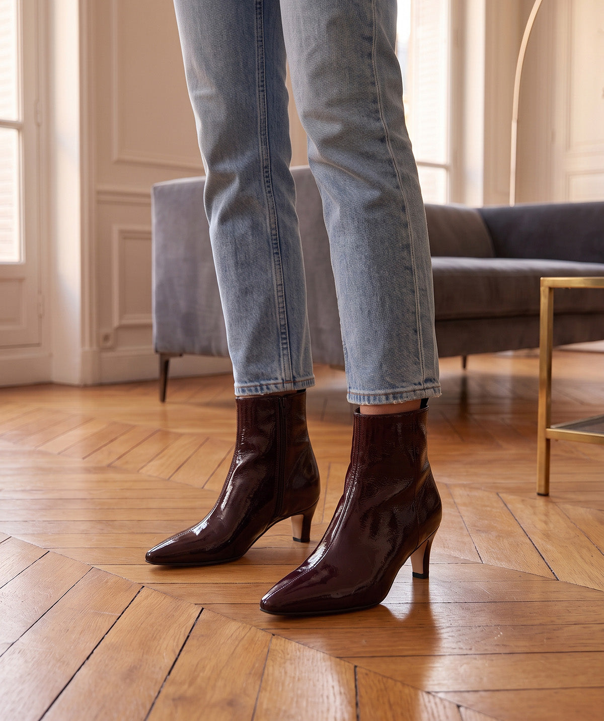 Bottines EUGENIE Vigne