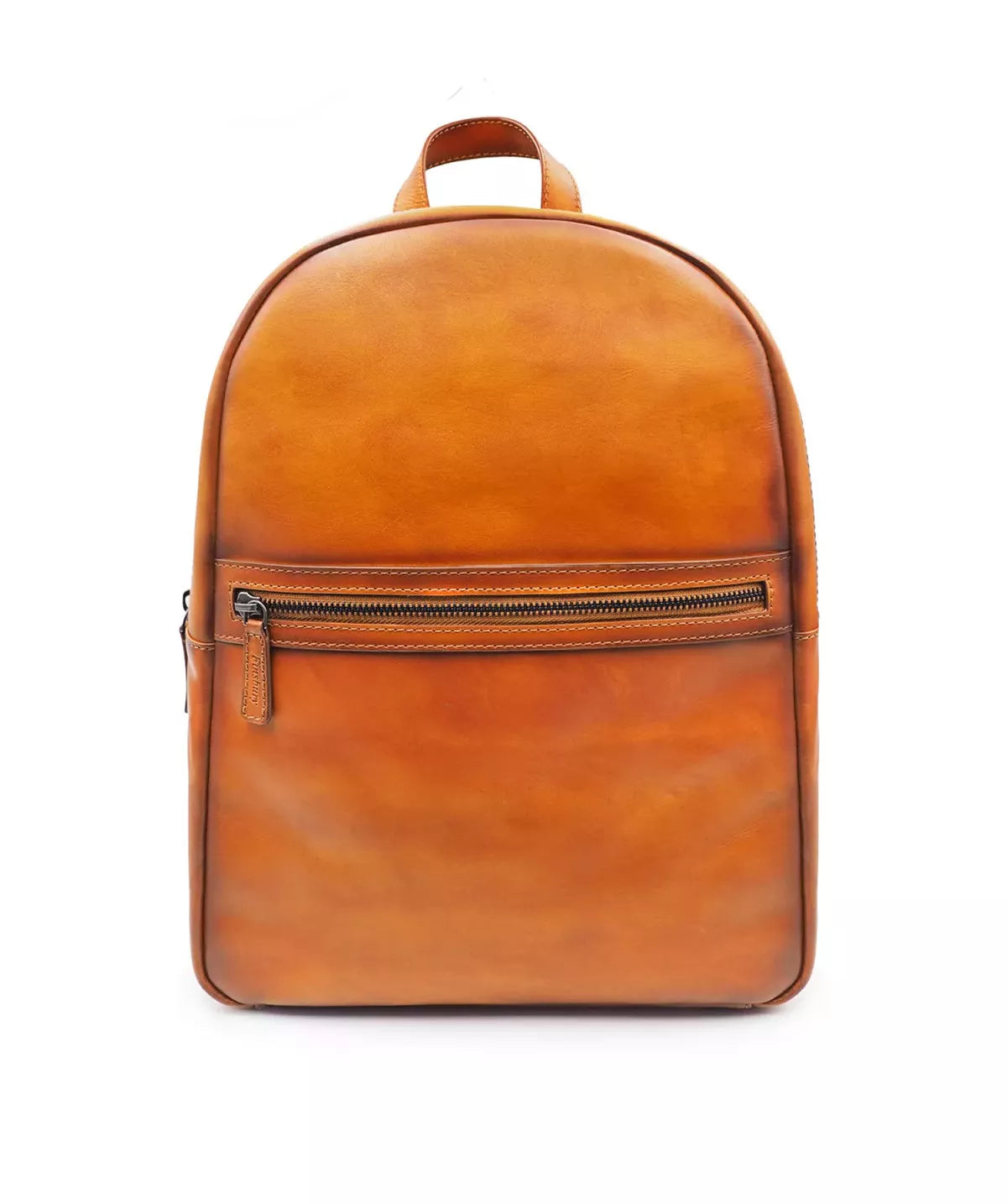 Sac à Dos en Cuir Patiné Gold