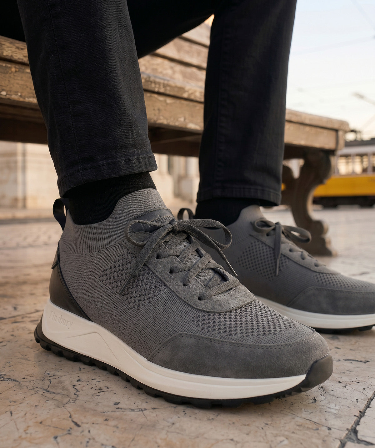 RICO Pearl Grey Sneakers