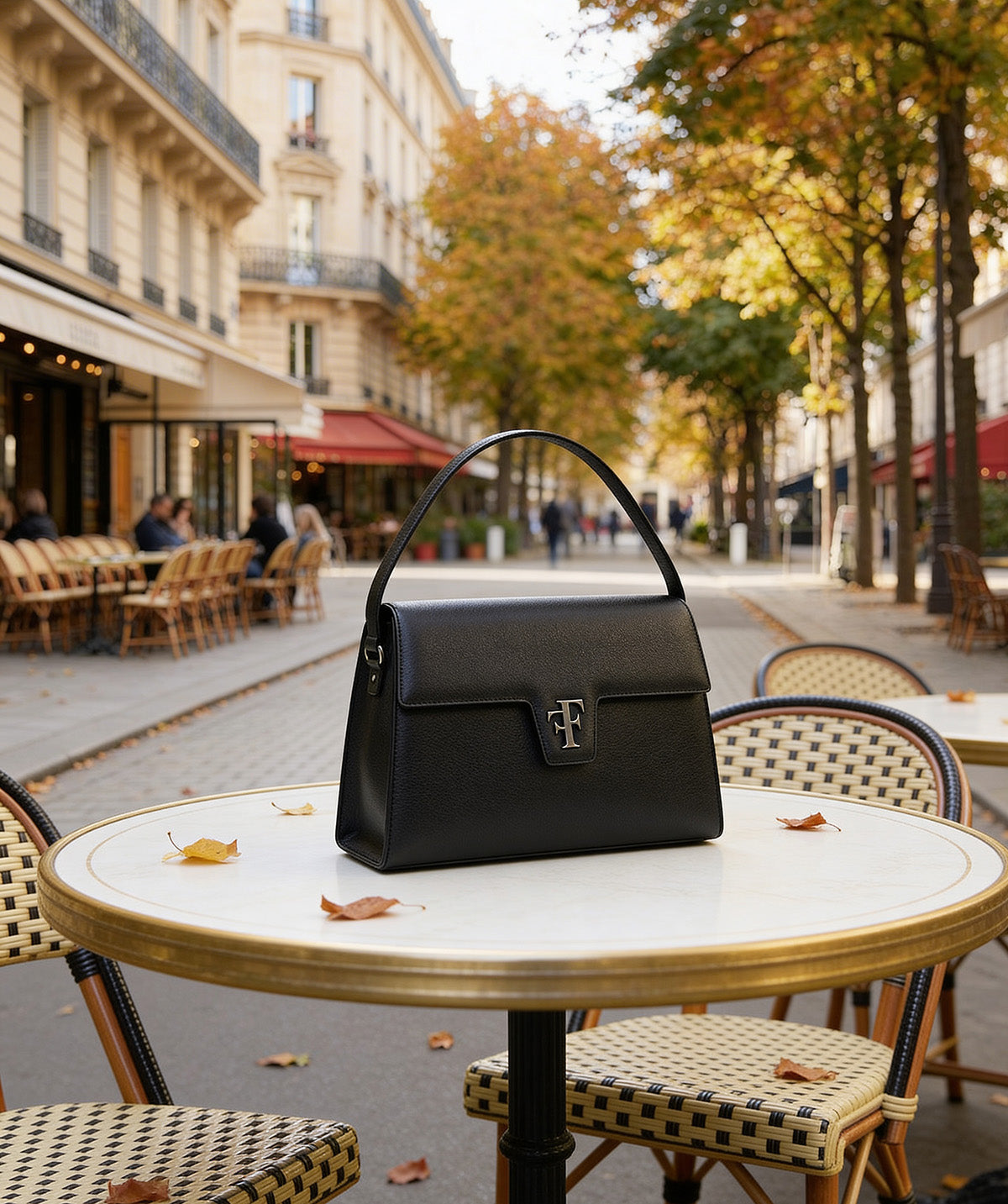 FF35 Grainy Black Bag