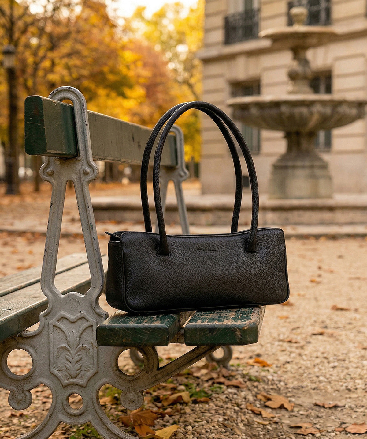 Sac DONA Grainé Noir