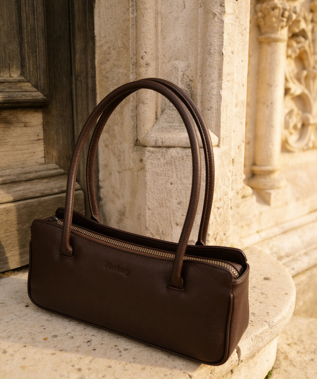 Sac DONA Grainé Brun