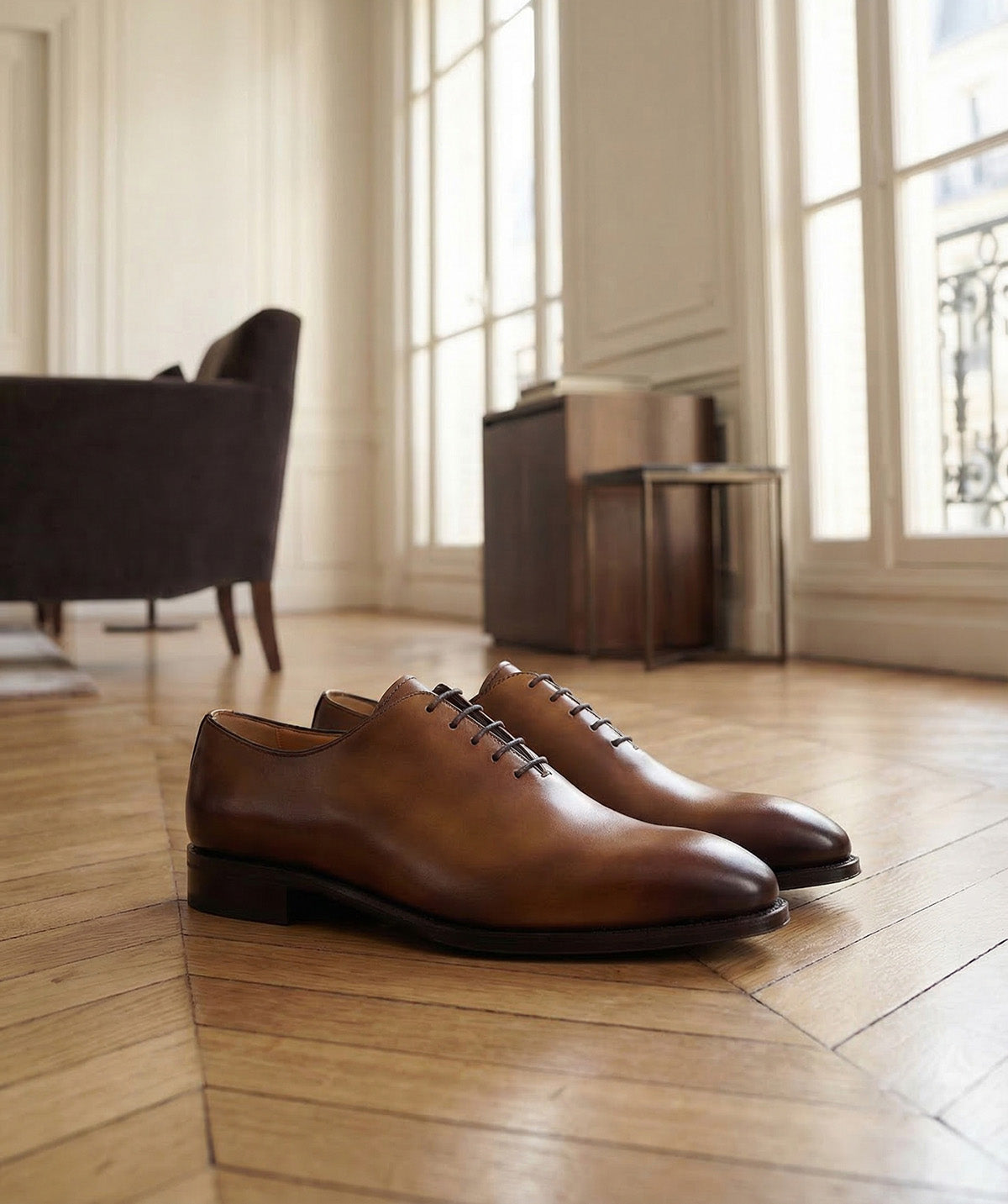 GIULIA Oxford Patinated Brown