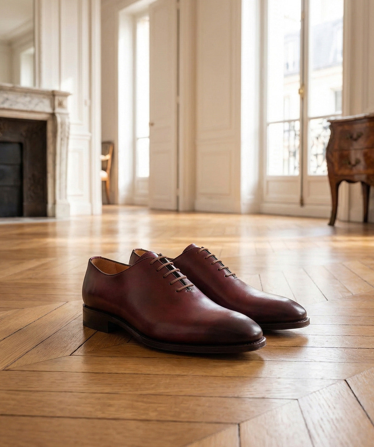 Richelieu GIULIA Bordeaux Patiné