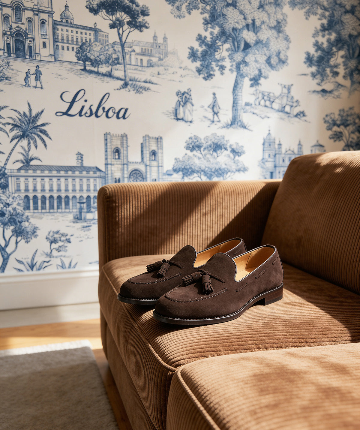 Mocassin OLDEN Daim Marron