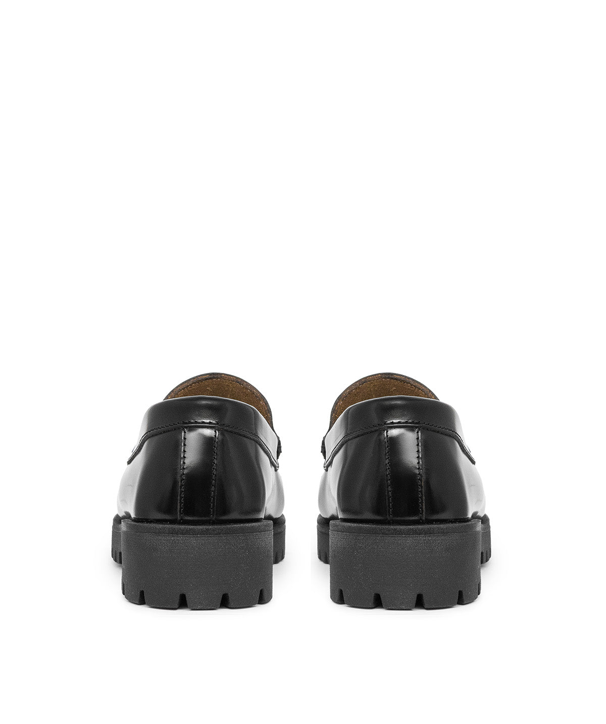 ARIANE Black Loafers
