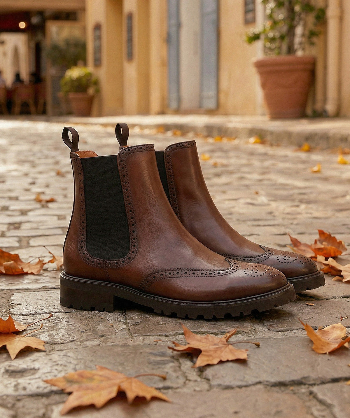 Boots CHARLIE Marron Glacé