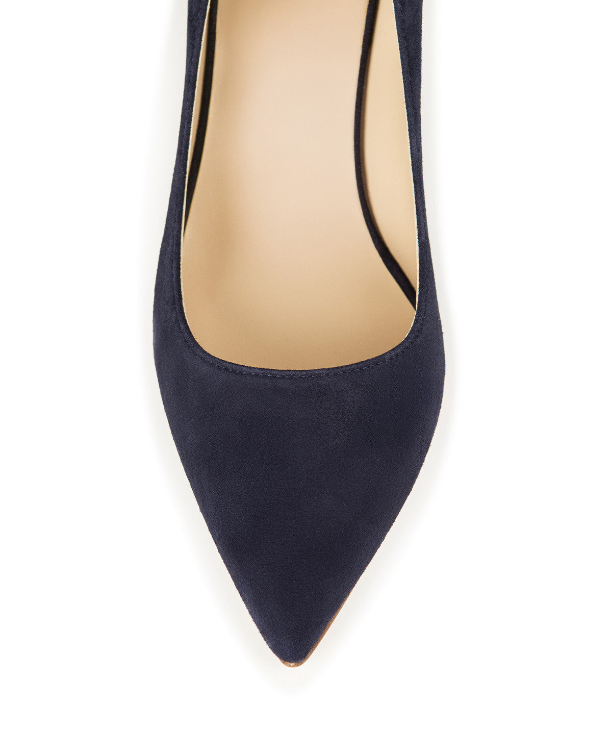 MANON Navy Suede Pumps