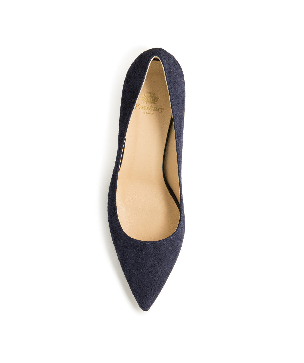 MANON Navy Suede Pumps