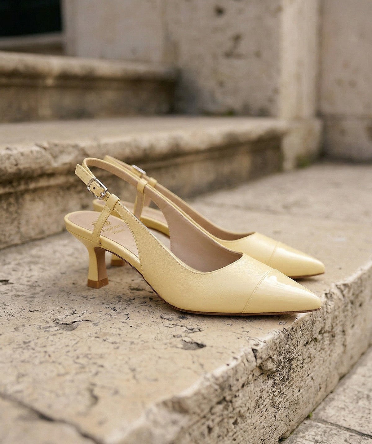 Escarpins CAPRI Jaune Citrine