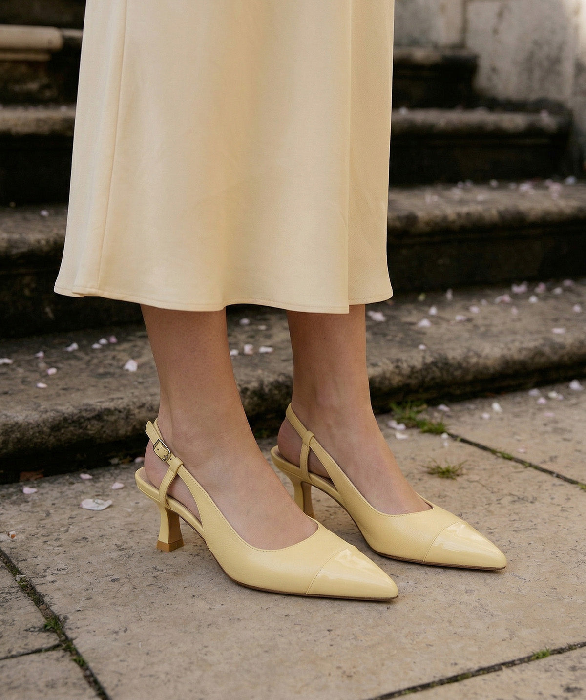 Escarpins CAPRI Jaune Citrine
