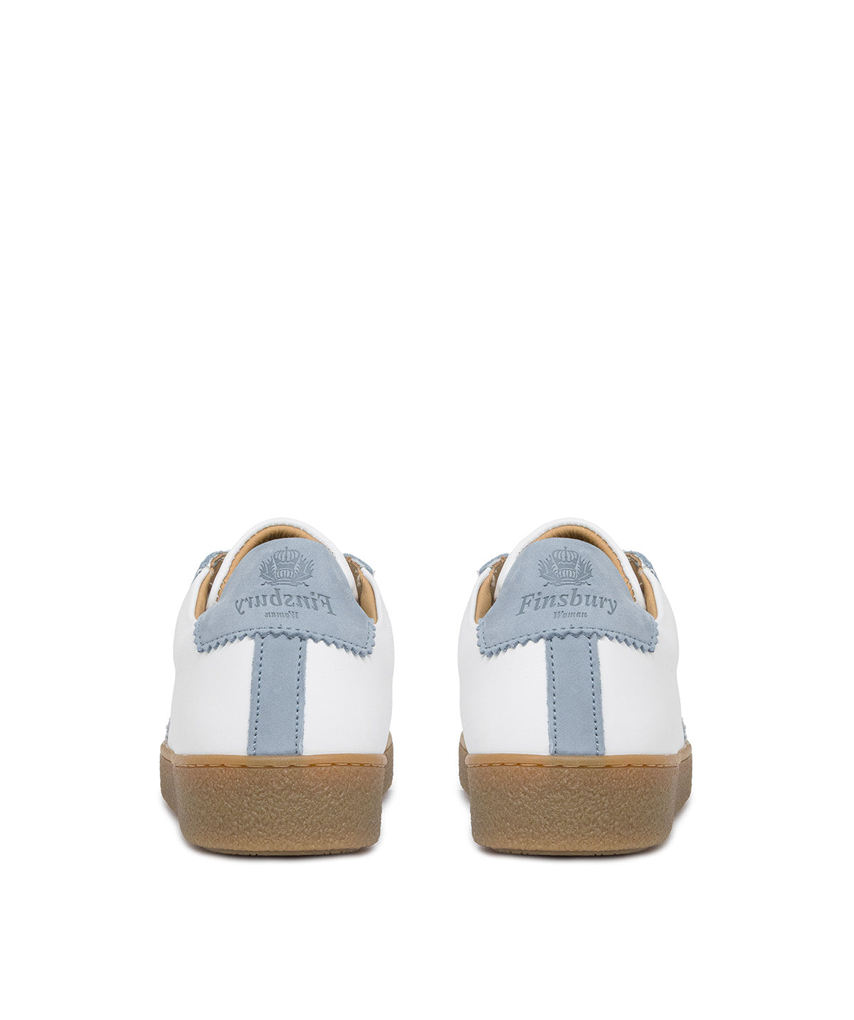 JANE Sky Blue and White Sneakers