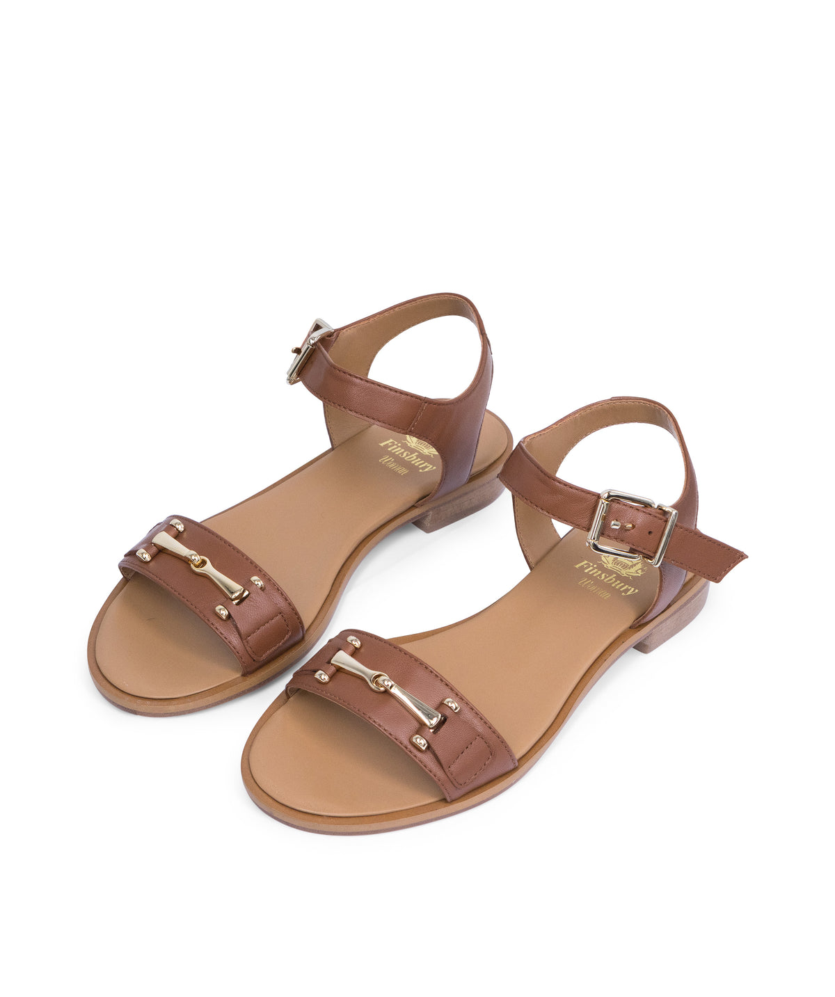 LEA Cognac Sandals