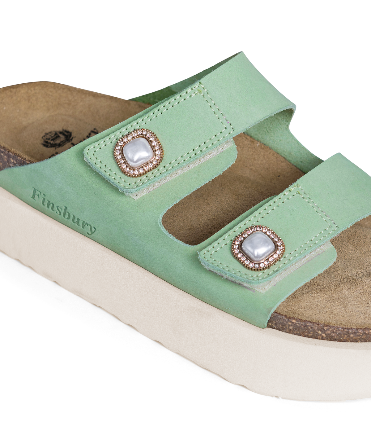 Mule MAGALI Almond Green