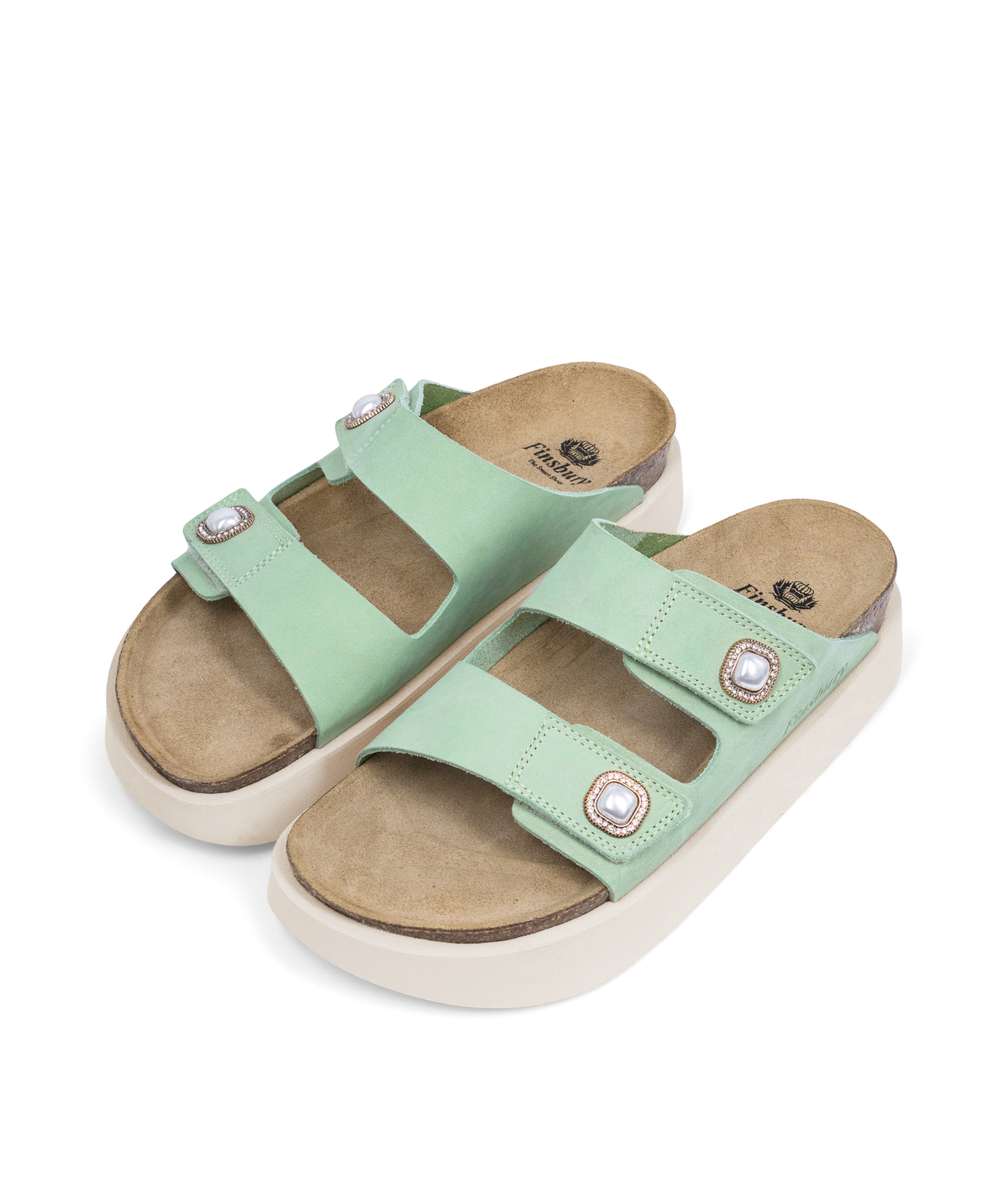 Mule MAGALI Almond Green