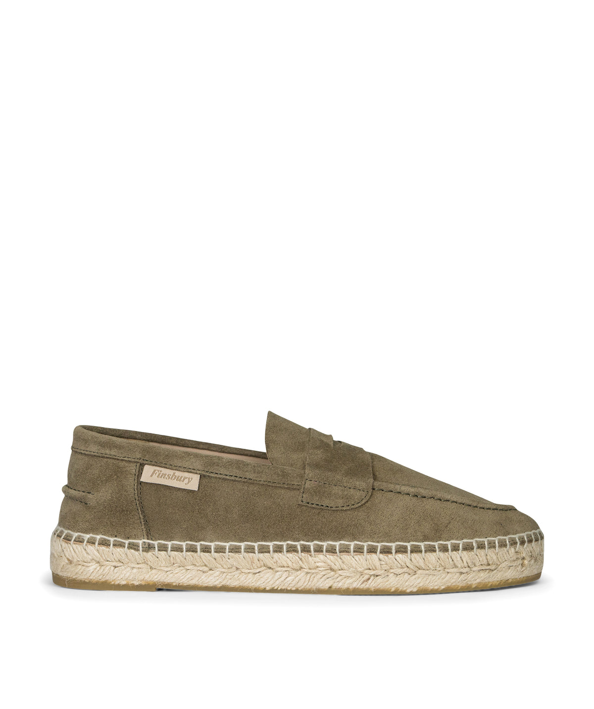 NEVADA Suede Olive Loafers