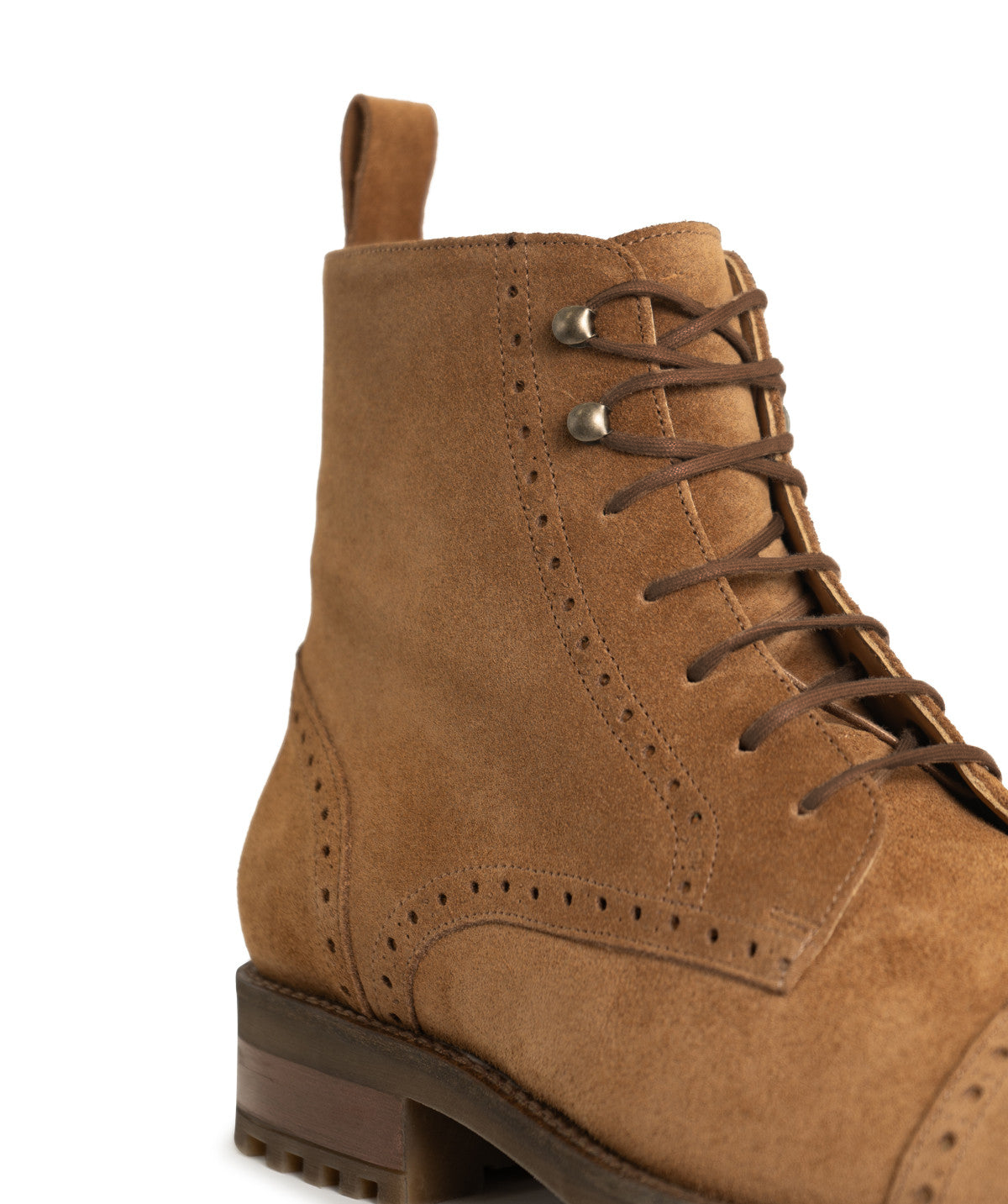 ERNESTO Ankle Boots Suede Camel