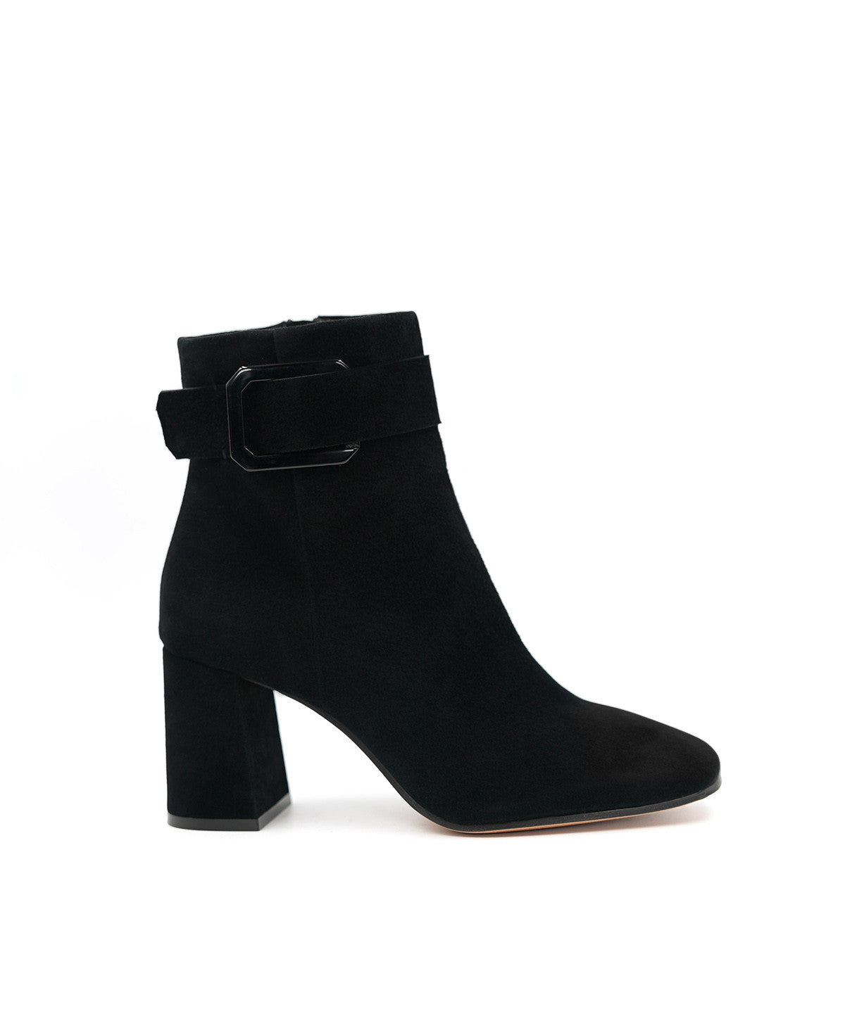 SANDRA Black Ankle Boots