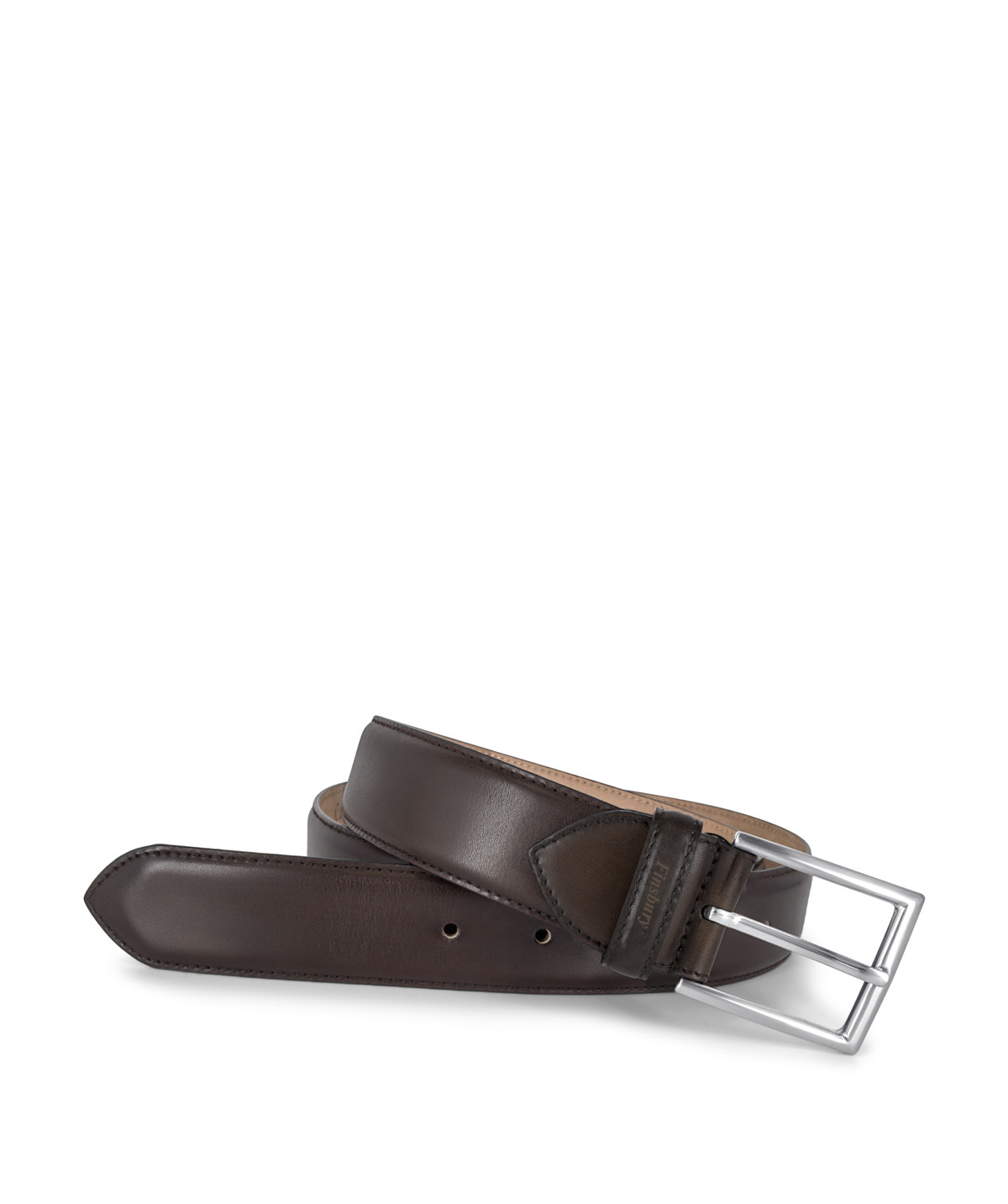 Ceinture Cuir Marron Sombre (nouveau modèle)