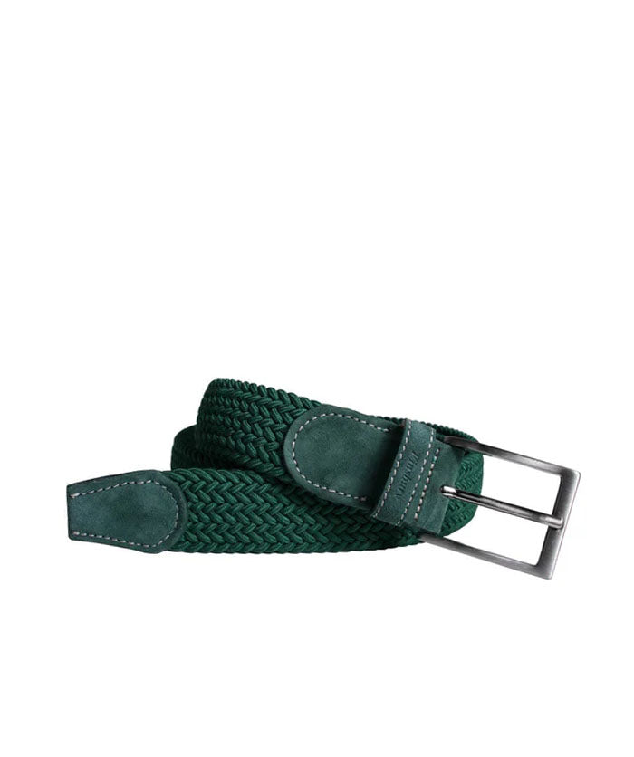 Ceinture Tressée Vert