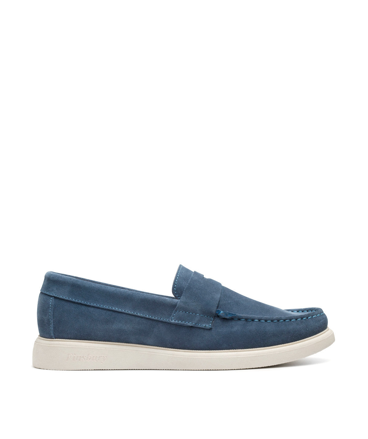 ACAPULCO Loafer Azure Blue Suede Calf