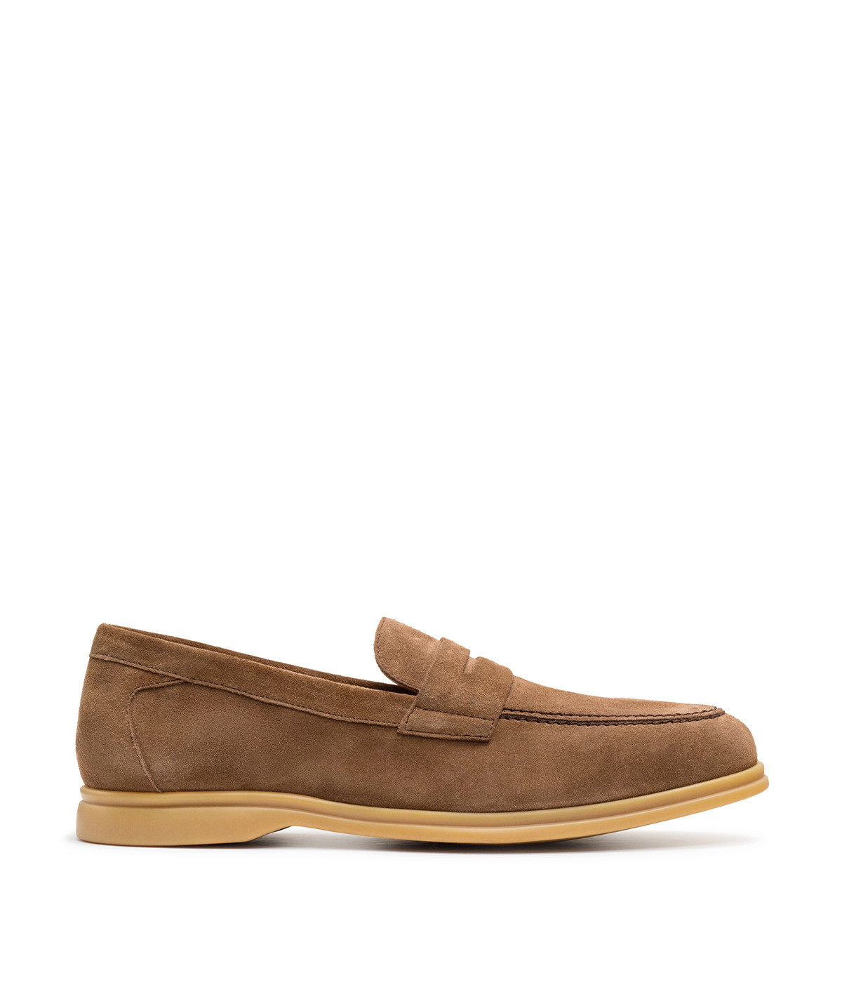 Mocassin PORTOBELLO Daim Noisette