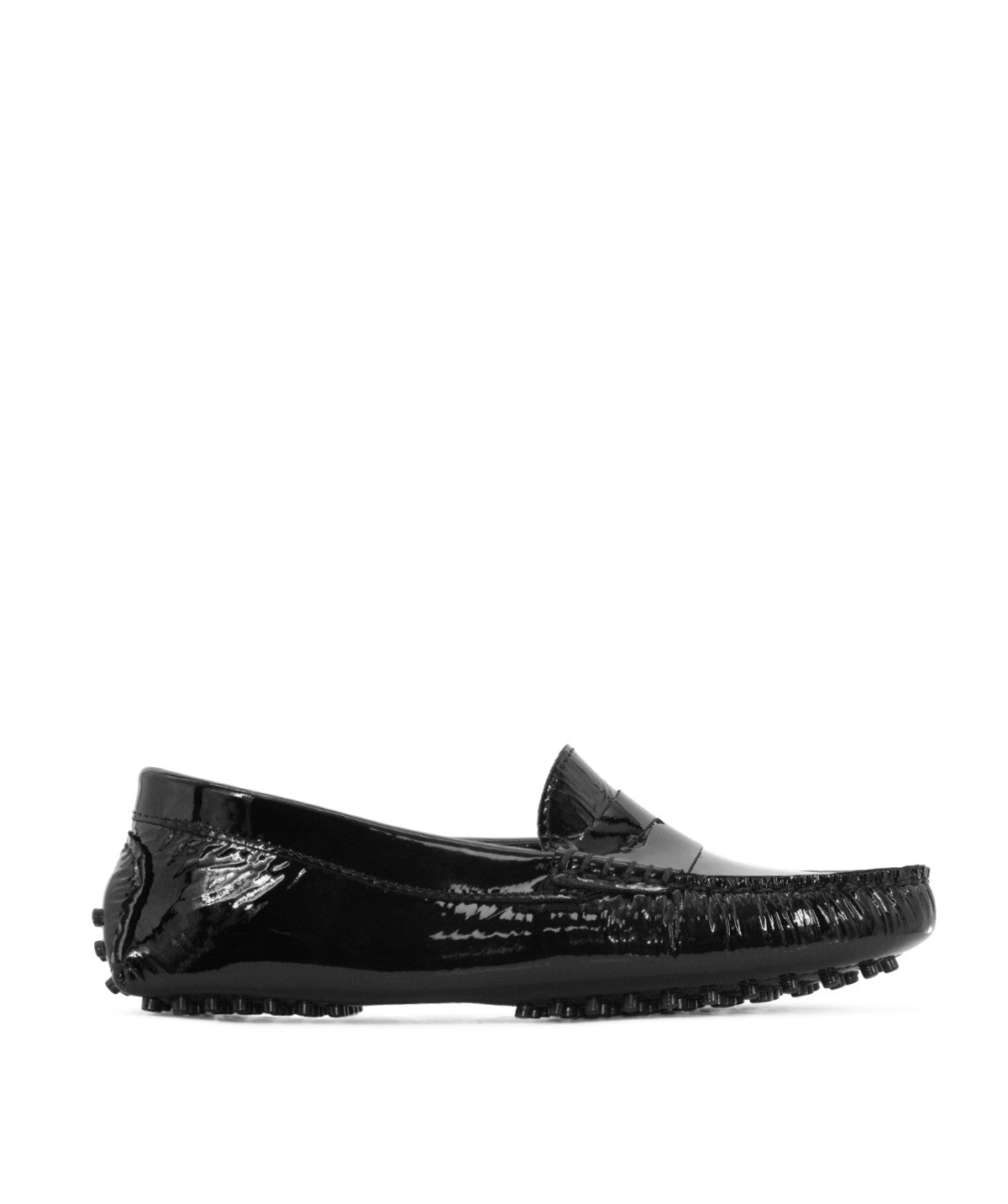 Harlequin Black Patent Moccasins
