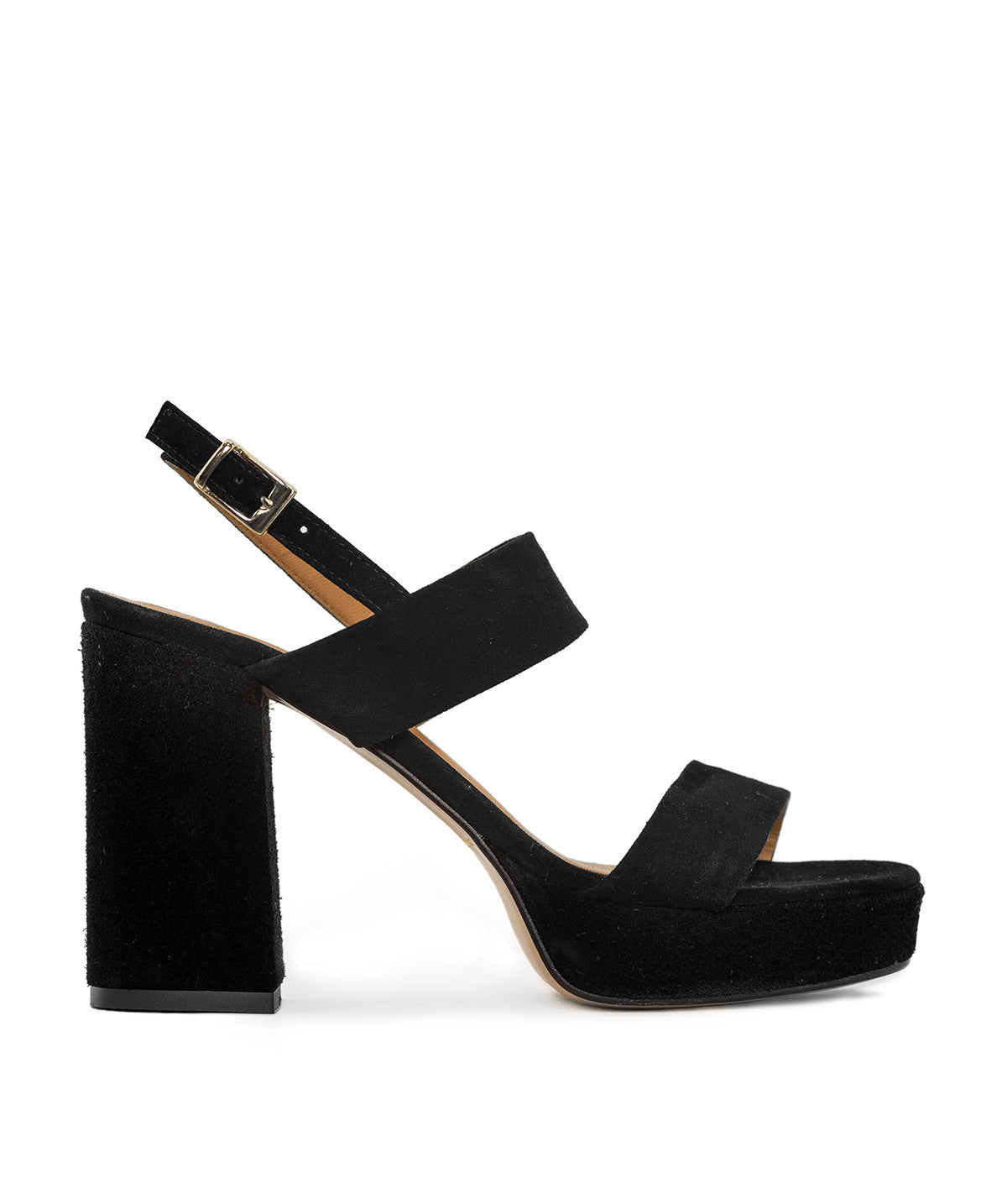 Sandals JANIS Black Velvet Calf