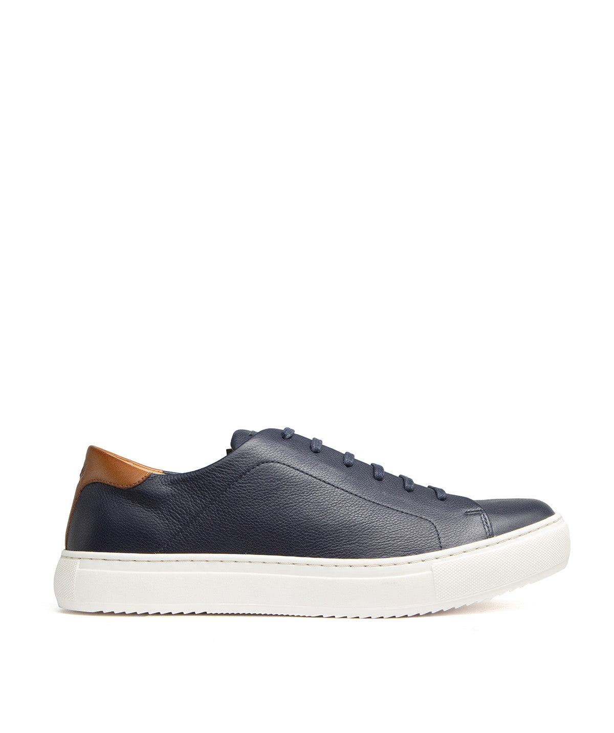 MURPHY Navy Grained Sneakers
